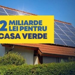 2 miliarde de lei pentru programul Casa Verde Fotovoltaice