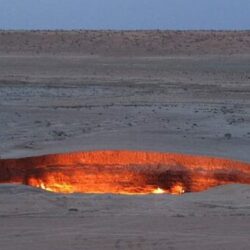 Poarta Infernului din Turkmenistan - VIDEO